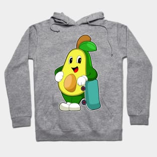 Avocado Skater Skateboard Hoodie